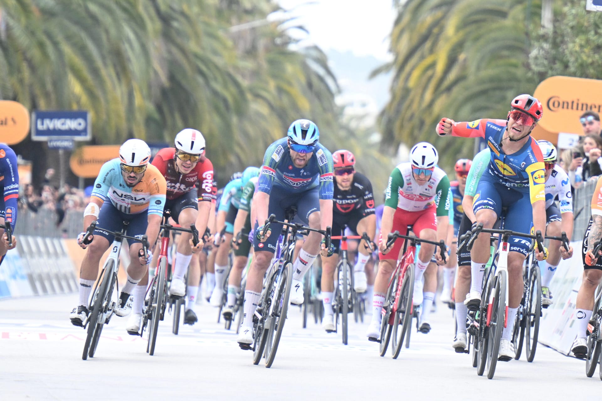 Tirreno Adriatico, San Benedetto del Tronto, Jonathan Milan, Laurens Rex
