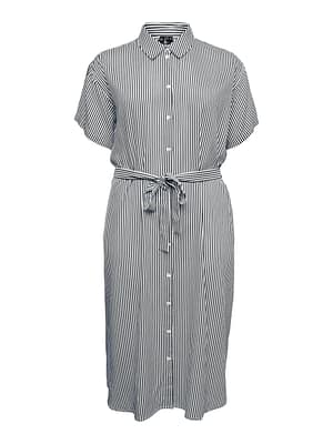 VMBUMPY SS SHIRT DRESS WVN NOOS CUR