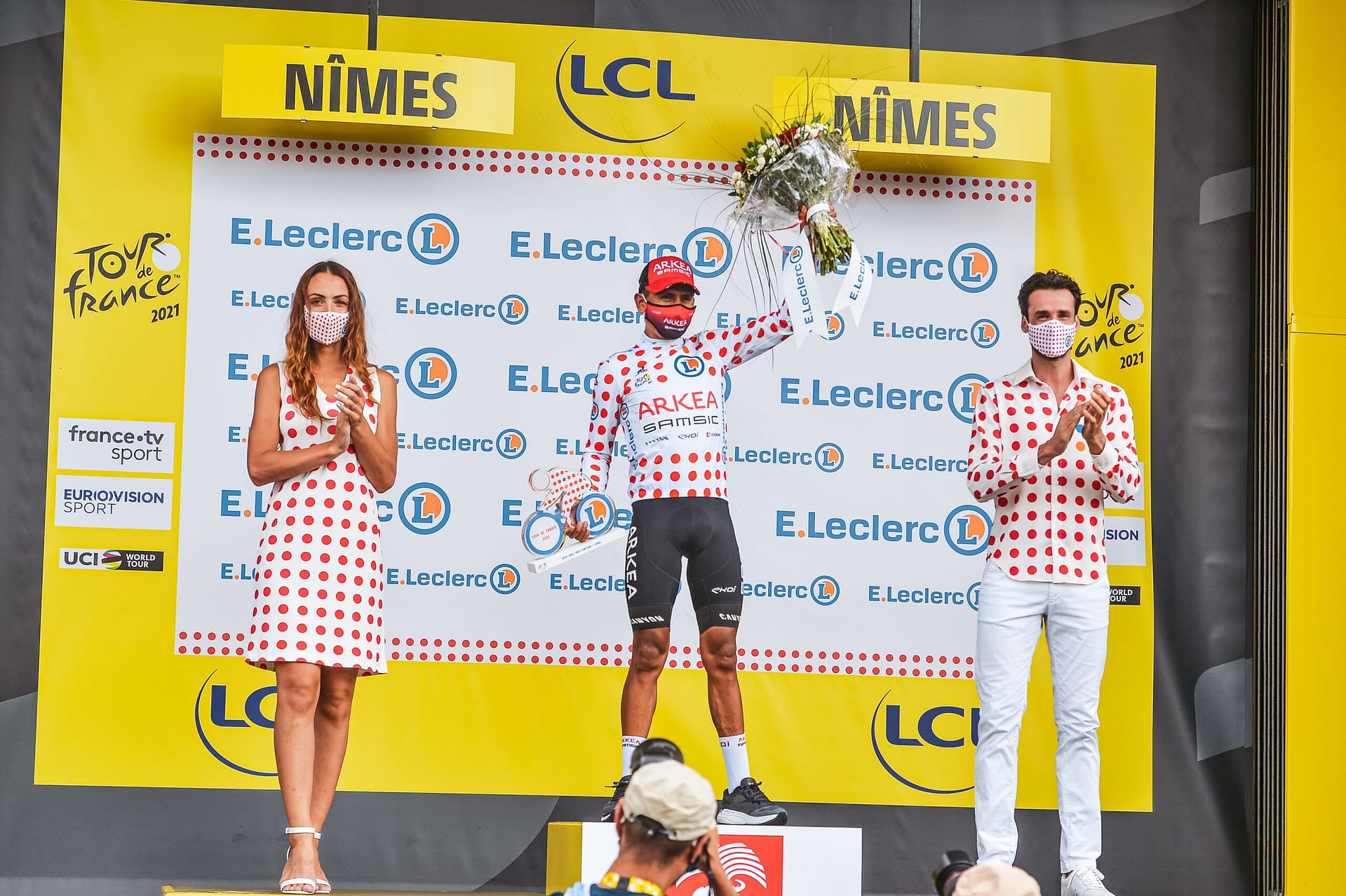 Tour de France 2021 , Nairo Quintana, Bolletjestrui