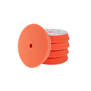 Gecko Medium Polishing Pad (Oranje) 80mm – 5 pcs – 75mm backing plate