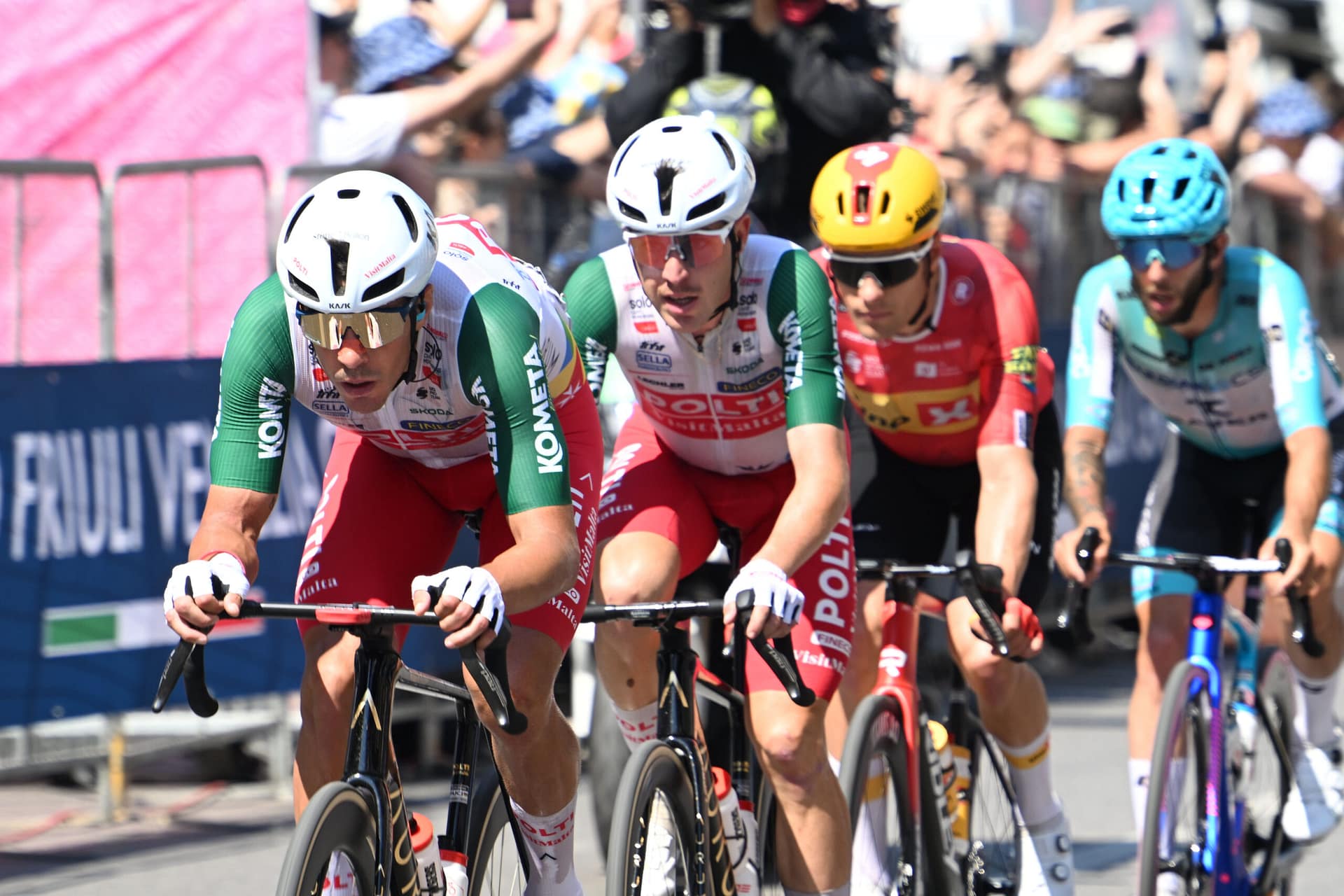 Giro D'italia; Tappa 15 Voghera - Milano; 2026, Polti - Visitmalta; Maestri, Mirco; Bais, Mattia; Milano;