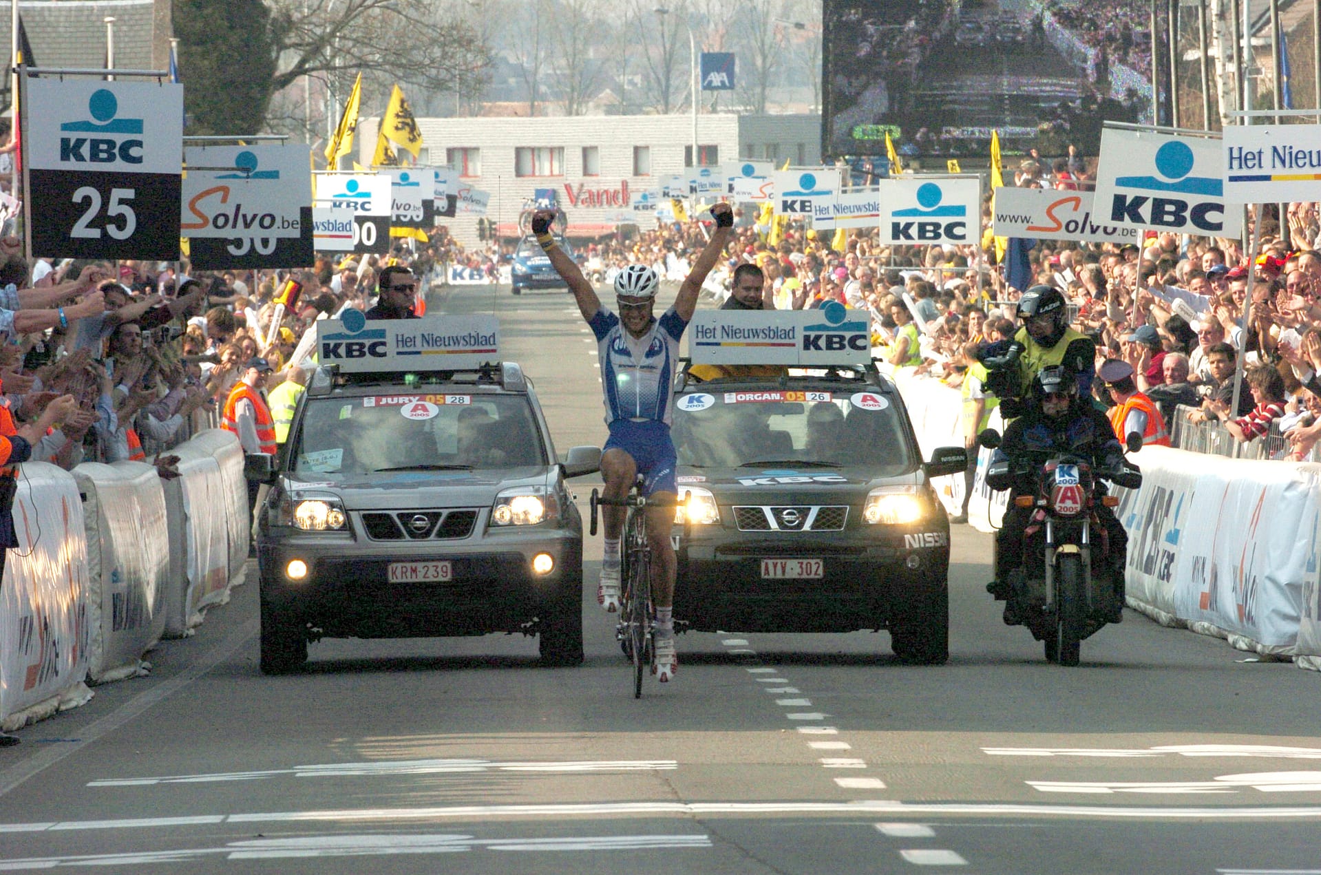 Boonen ROnde van Vlaanderen 2005