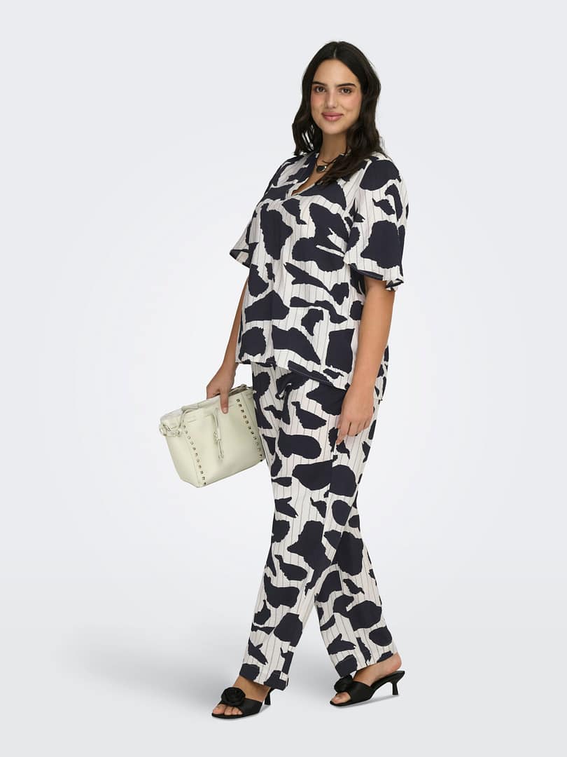 CARMISIA 2/4 V-NECK TOP AOP - Afbeelding 6