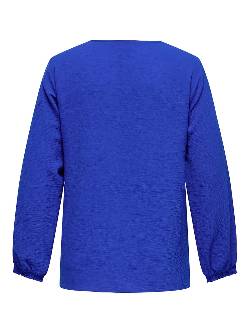 CARMETTA LIFE 3/4 V-NECK TOP WVN - Afbeelding 2