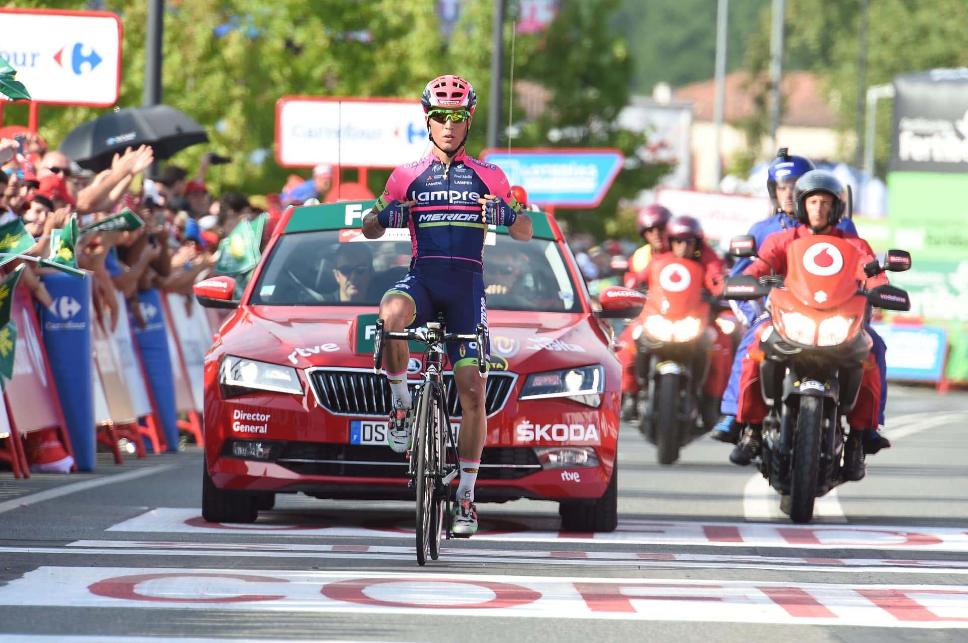Valerio Conti, Vuelta Espana 2016