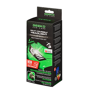 Gecko Headlight Restoration Kit
