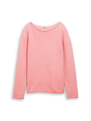 Knitted jumper made from cotton