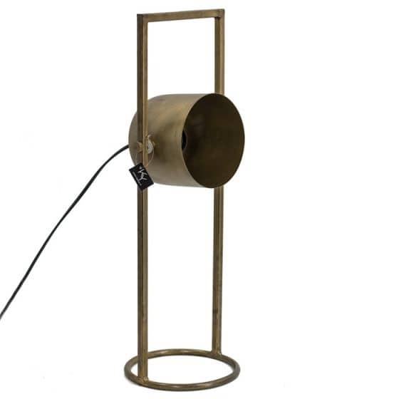 Refrein Missie was Goudkleurige metalen tafellamp Eduardo bureaulamp — Tafellampen — Les  Brocanteurs - Ommen