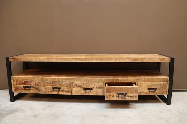 Tv-meubel Britt 210 cm - Afbeelding 2