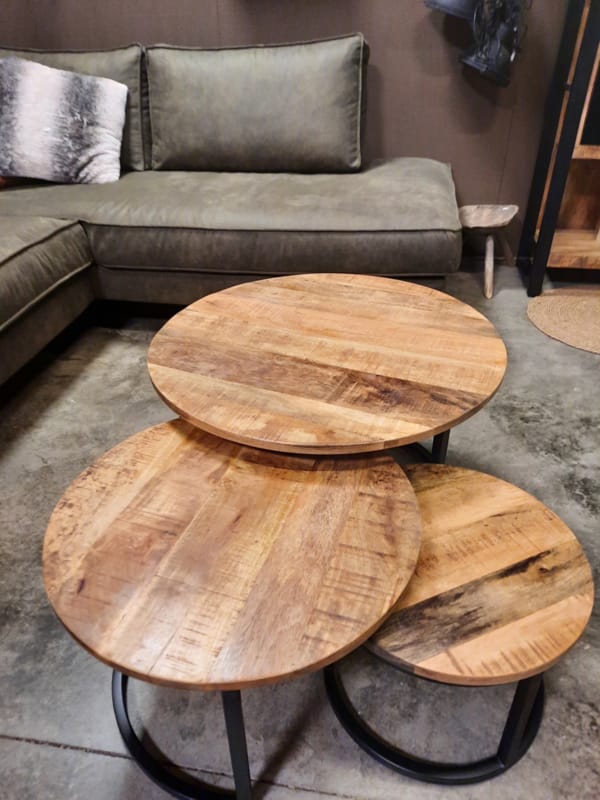 Salontafel Lifestyle Vince Set van 3 kopen Salontafel Lifestyle Vince Set van 3 kopen