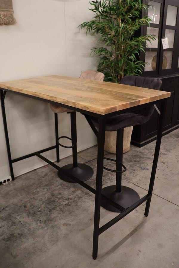 Mango houten bartafel 140 cm