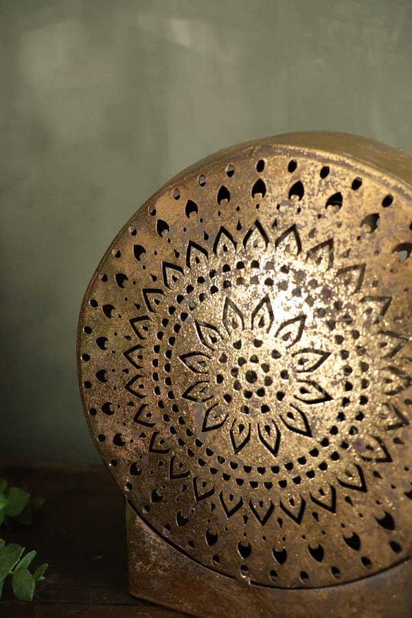 Tafellamp Mandala goud S - Afbeelding 3