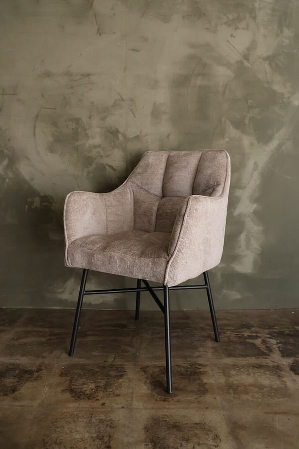 Eetkamerstoel Robin taupe