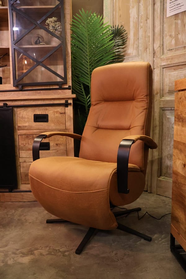Relaxfauteuil Boston cognac - Afbeelding 2