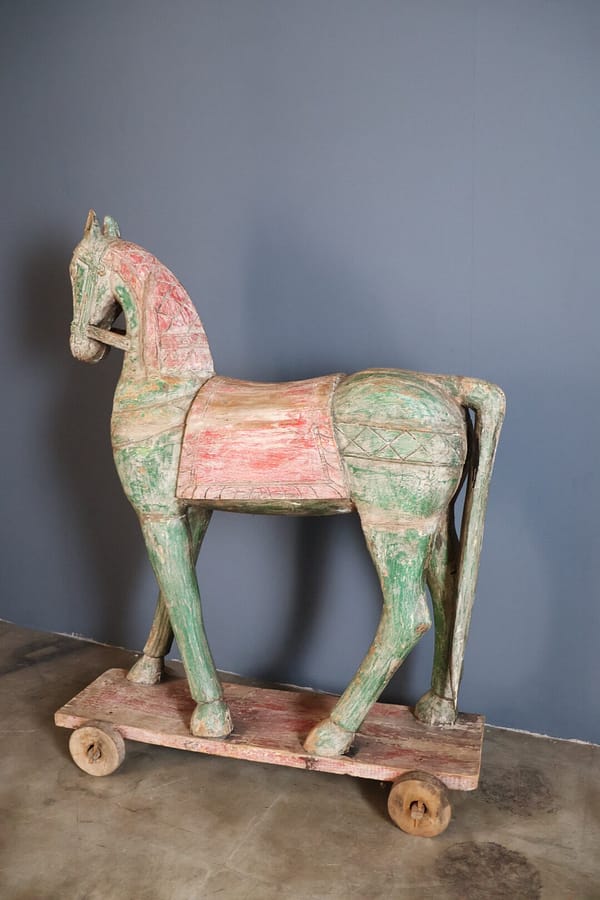 Vintage paard nr.28 - Afbeelding 2