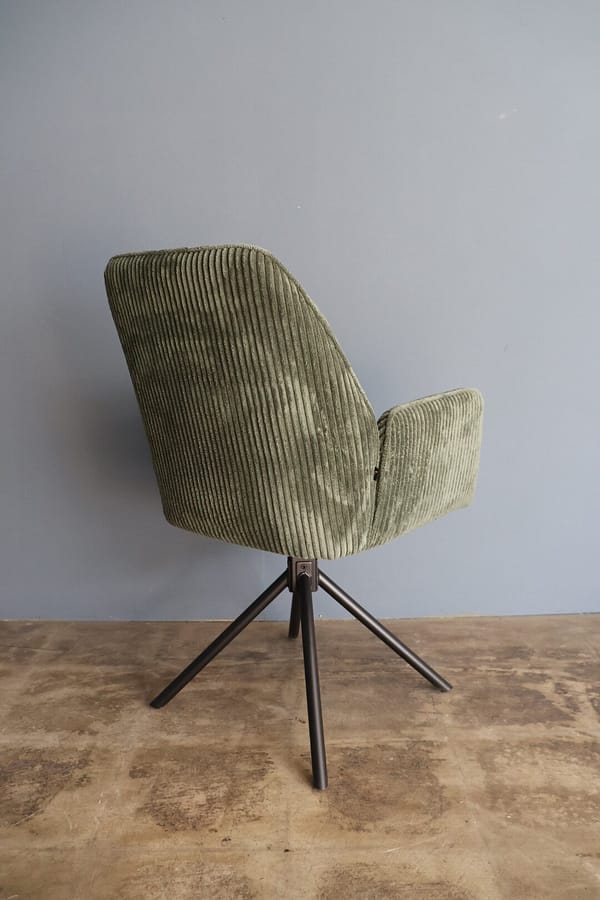 Eetkamerstoel Noa groen - Afbeelding 2