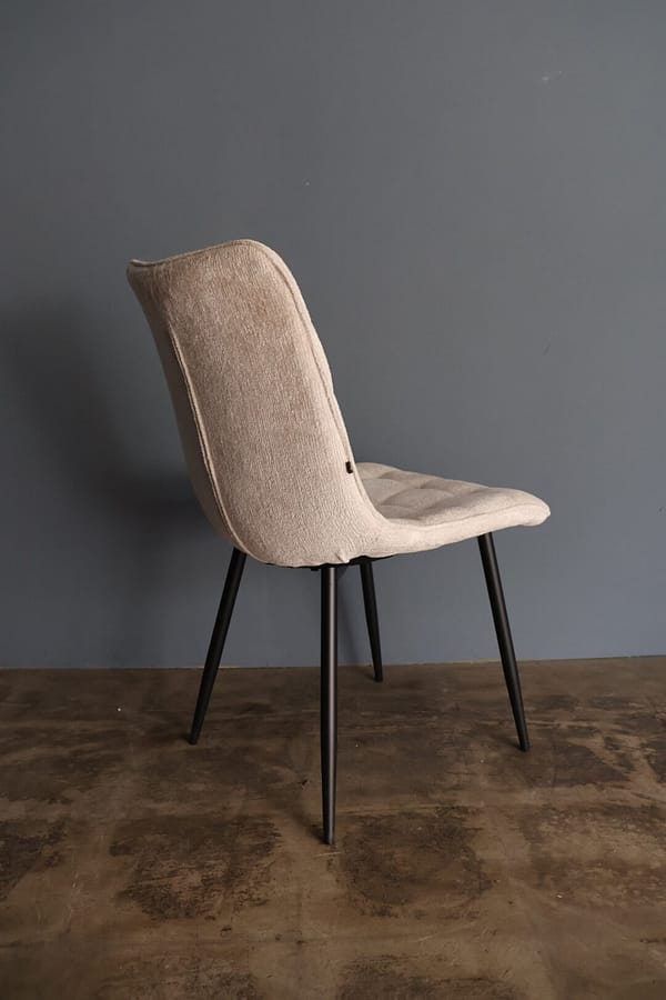 Eetkamerstoel Luuk beige - Afbeelding 2