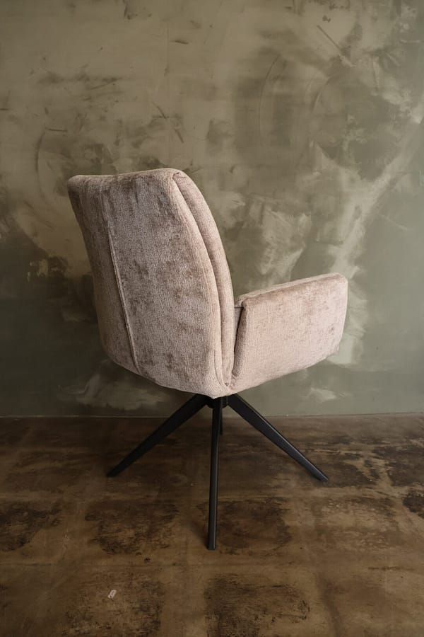 Eetkamerstoel Fiona light grey - Afbeelding 2