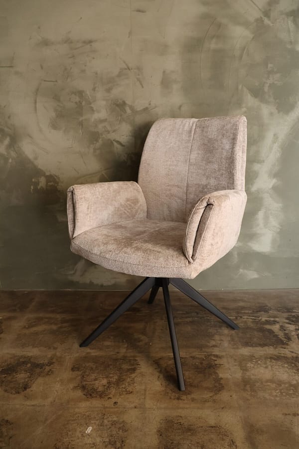Eetkamerstoel Fiona light grey