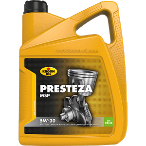 5 L can Kroon-Oil Presteza MSP+ 5W-30