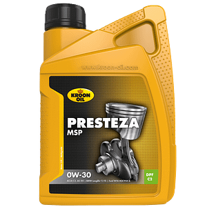 1 L flacon Kroon-Oil Presteza MSP FE 0W-30