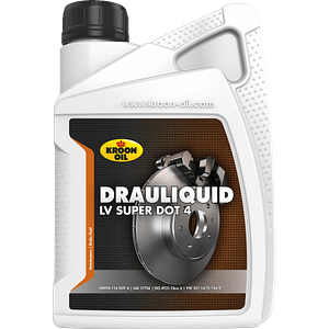 1 L flacon Kroon-Oil Drauliquid-LV Super DOT 4