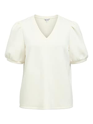 OBJANDREA S/S RE V-NECK TOP NOOS