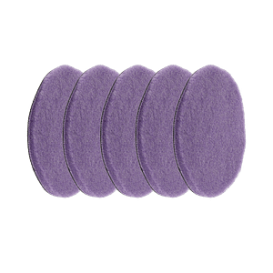 Gecko Foamed Wool Cutting pad 140mm 5pcs  (For Backing Plate 125mm)