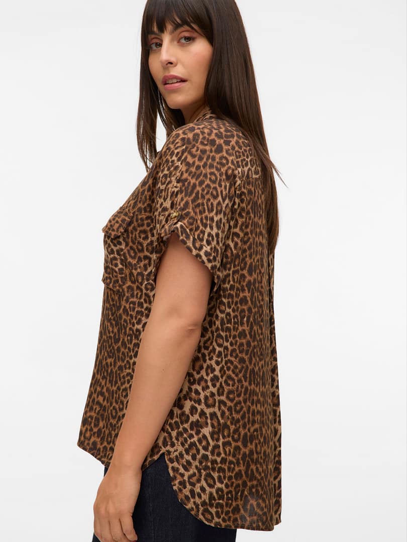 VMCBUMPY SS SHIRT AOP WVN CUR - Afbeelding 4