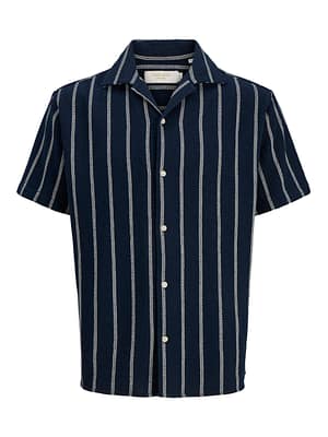 JJECOBA STRIPE RESORT SHIRT SS SN
