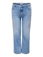 ONLY Carmakoma Carwilly Hw Wide DNM Rea12187 Noos voor dames, blauw (medium blue denim), 50W / 34L