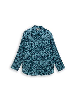 Plus size - Patterned shirt blouse