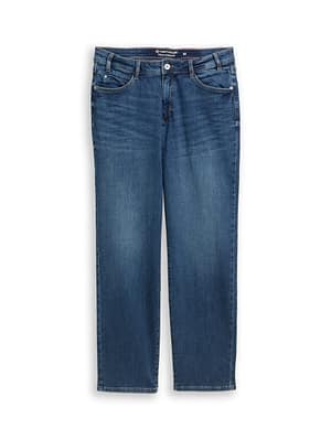 Plus size straight jeans