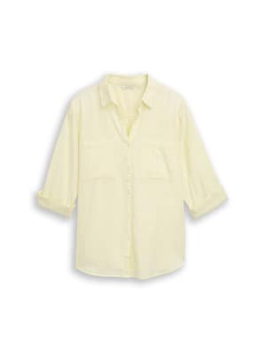 Plus Size - blouse with breast pockets