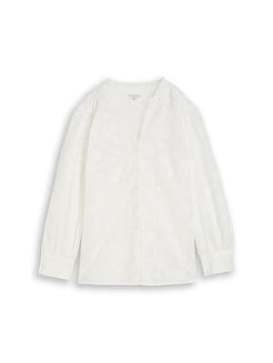 Plus Size - loose fit blouse with embroidery