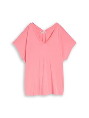 Plus Size - V-neck T-shirt