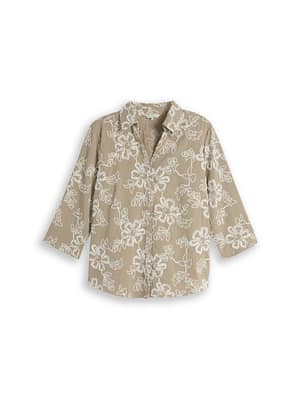 Plus Size - Blouse with embroidery