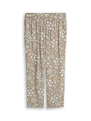 Plus Size - Loose-fit viscose trousers