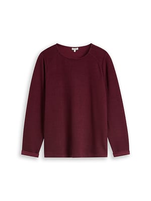 Plus Size - Cosy Sweatshirt with a melange look