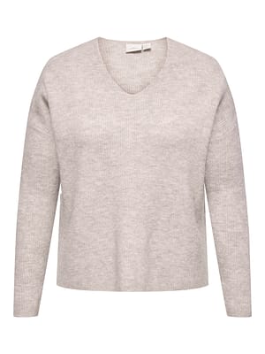 CARCAMILLA V-NECK L/S PULLOVER KNT NOOS