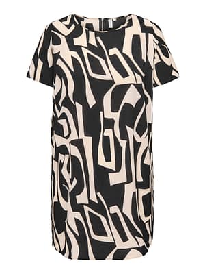 CARLUX LIFE SS TUNIC DRESS WVN NOOS