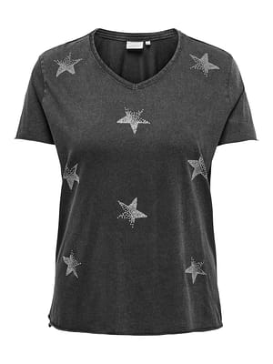 CARLUCY LIFE STAR S/S V-NECK CC JRS