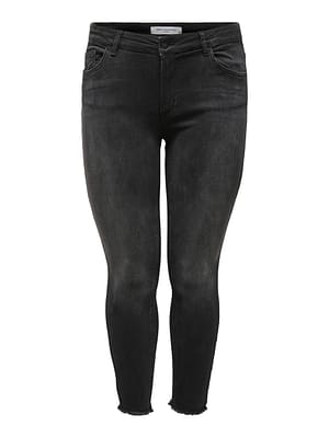 CARWILLY REG ANK SKINNY JEANS BLACK NOOS