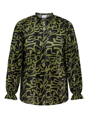 CARMIKA LIFE V-NECK L/S BLOUSE JRS