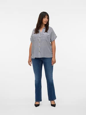 VMCBUMPY SS SHIRT WVN CUR