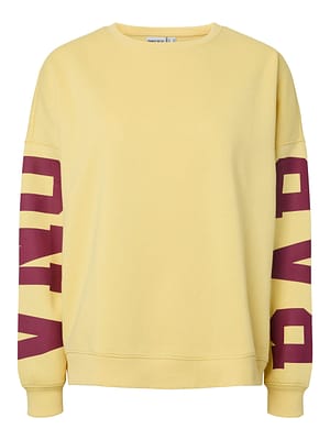 PCFANY LS O-NECK OVERSIZED SWEAT JRS QX