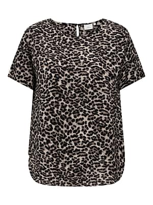 CARVICA S/S TOP WVN NOOS