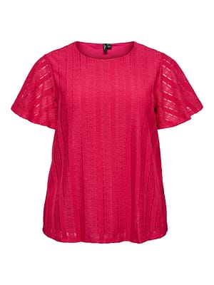 VMCCASSANDRA SS O-NECK TOP JRS CUR