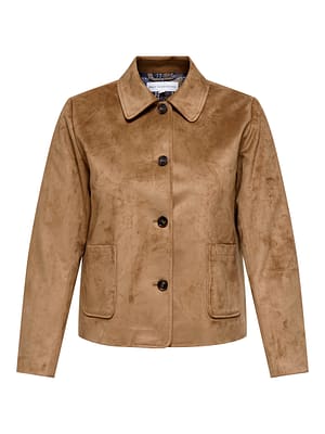 CARTULIP LIFE FAUX SUEDE JACKET OTW