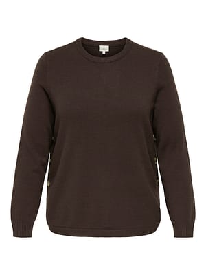 CARMARGARETHA LS BUTTON PULLOVER KNT